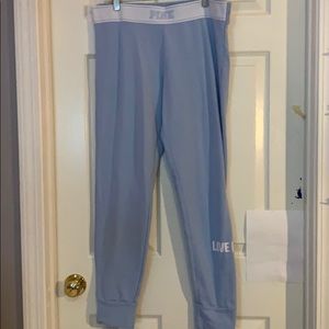 PINK by Victoria’s Secret Columbia Blue Sweatpants